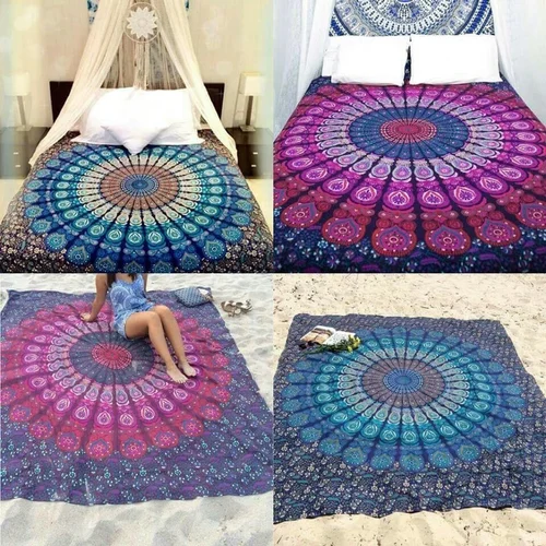 Cotton Mandala Tapestry